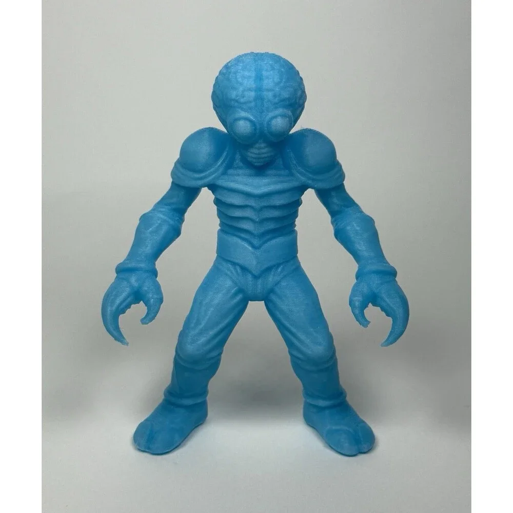 This Island Earth Metaluna Monster Blue Glow In The Dark Toy